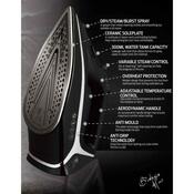 Fier de călcat cu abur Berlinger Haus 2200 ShinyBlack Collection