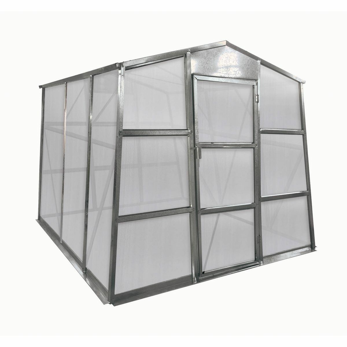 Skleník G21 GZ 48 – 251 x 191 cm, pozinkovaný