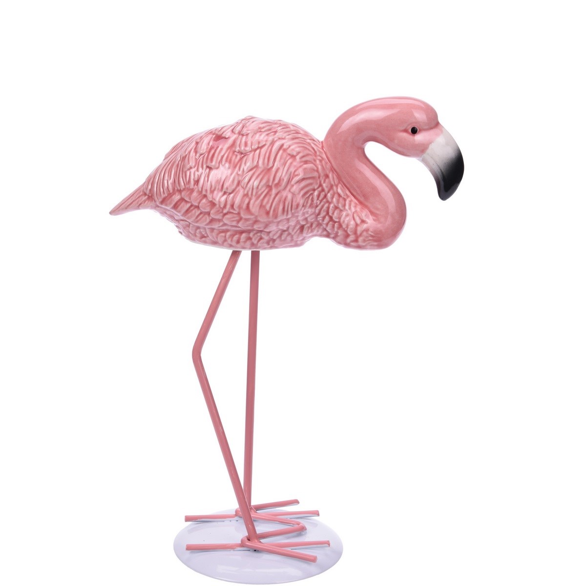 Dekoračný plameniak Malawi, 26,5 cm