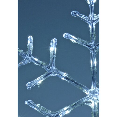 Fulg de zăpadă decorativ, 40 LED-uri