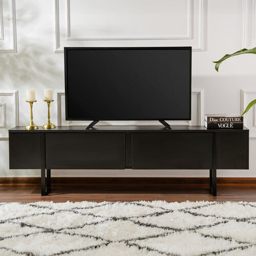Televizní stolek Serenity Wood Black