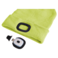 Sixtol Czapka z latarką czołową 45 lm, USB, uni, żółty