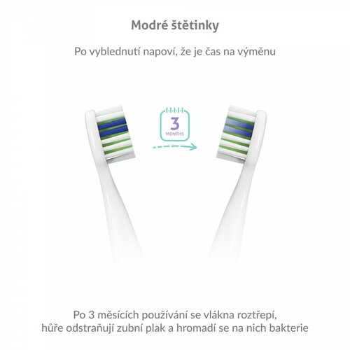TrueLife Náhradná hlavica SonicBrush Slim-series, 2 ks
