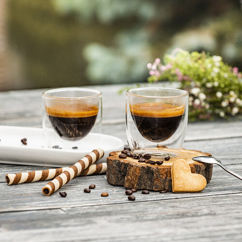 4Home termo skodelica za espresso Hot&amp;Cool 80ml, 2 kos