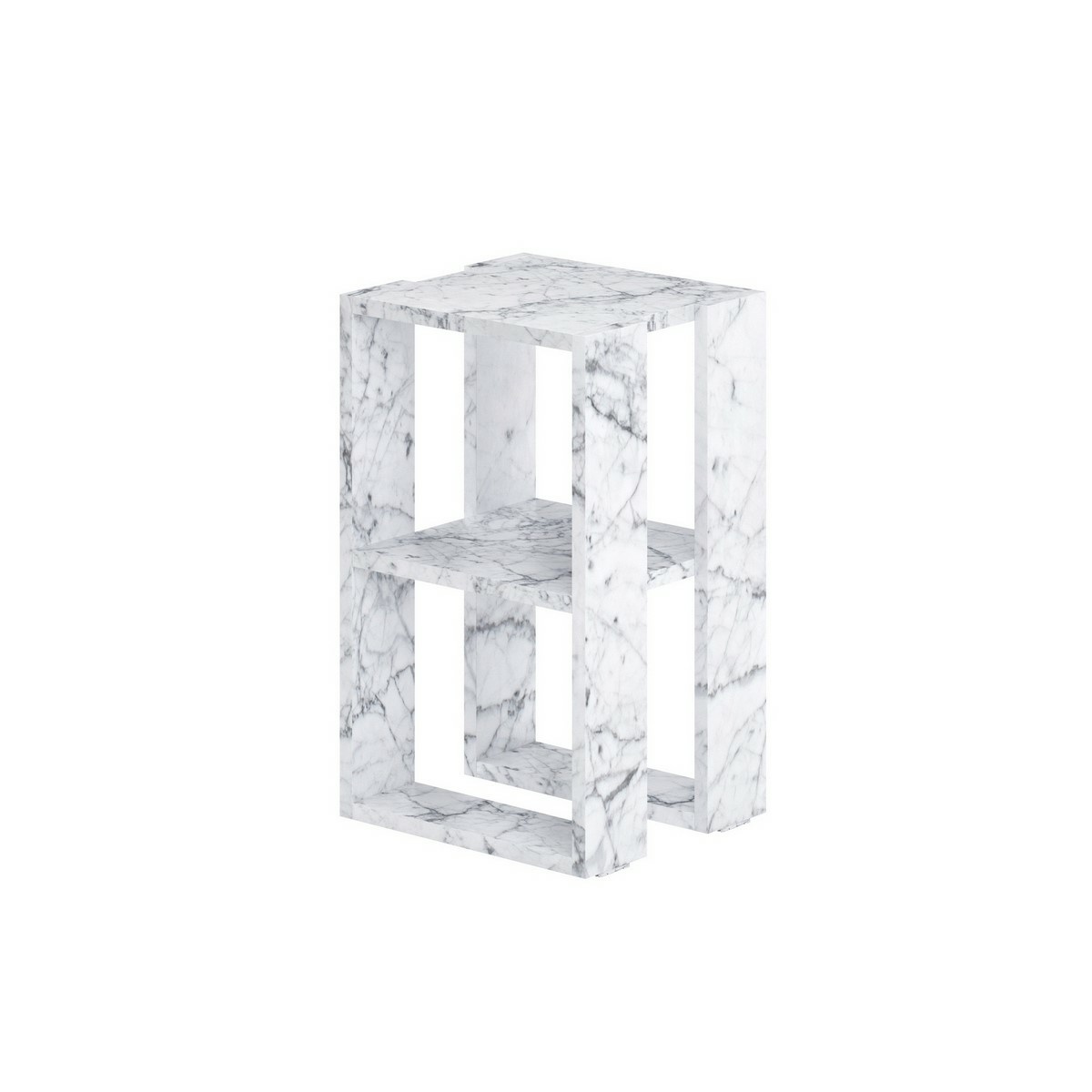 Nočný stolík Lonie Carrara Marble