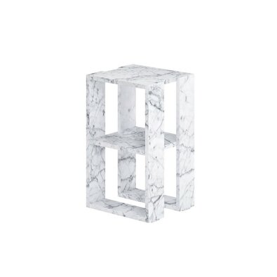 Приліжкова тумбочка Lonie Carrara Marble