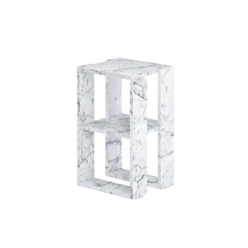 Nočna omarica Lonie Carrara Marble