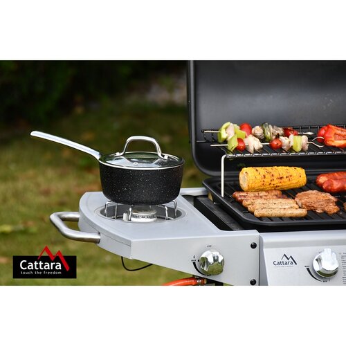 Cattara Plynový pojazdný gril Master Cheef, 133 x 98 x 51 cm