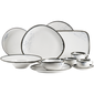 Mäser Set de 2 boluri Pintar Alb albastru puncte22 cm