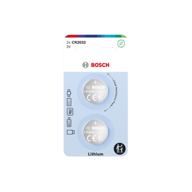 Bosch Baterie Lithium CR2032, 2 ks