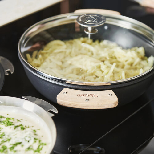 De Buyer 3660.02 LOQY abnehmbares Griffpaar, Holz