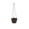 Gardenico Selbstbewässernde Hängepflanzampel Marina, braun, Durchmesser 25 cm