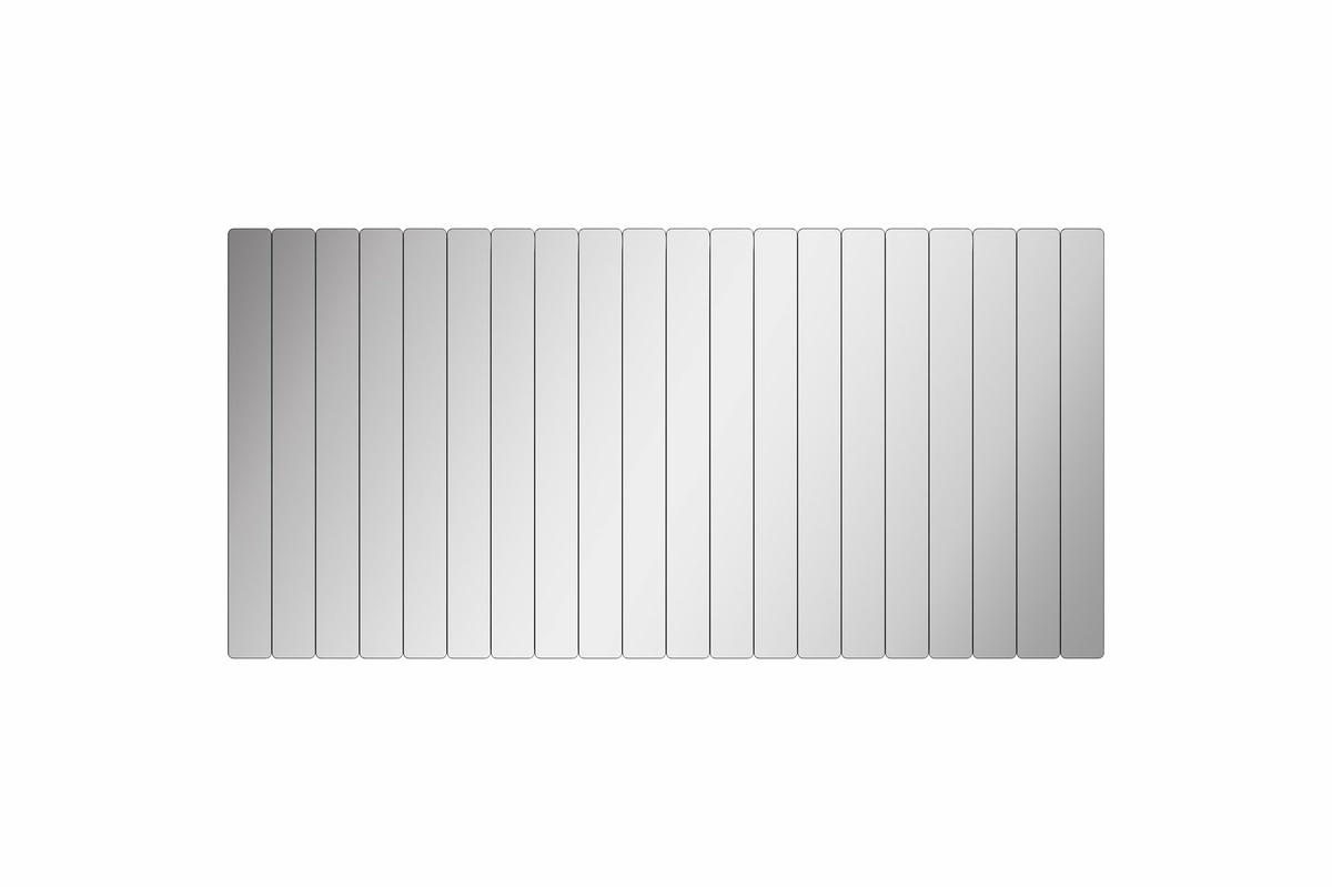 Zrcadlo Rectangular Stripe 5 x 40 cm, 20 ks
