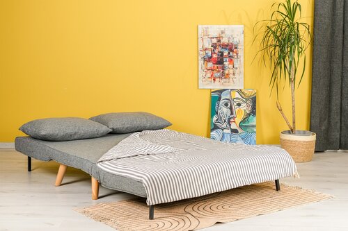 Klappsofa Folde 2 Light Grey