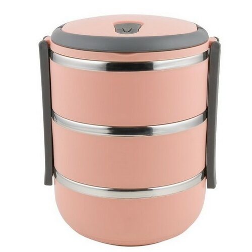 Florina Menażki termiczne 3 poziomy 2,1 l, pomarańczowy