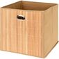 Dekorative Bambusbox Taytay Braun, 31 x 31 x 30,5 cm