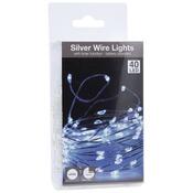 Fényfüzér Clairon 40 LED, hideg fehér