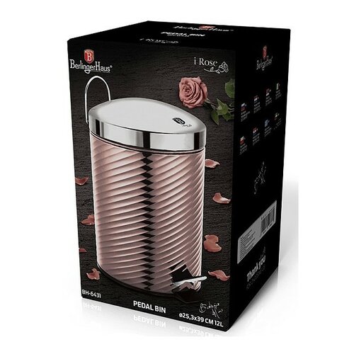 Obrázok Berlinger Haus Odpadkový kôš I-Rose Edition, 12 l