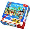 Trefl Sada puzzle Labková patrola 2 ks a pexesa