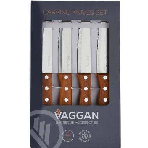 4-delni set nožev za zrezke Wood