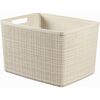 Curver Kosz Jute L 20 l, beżowy