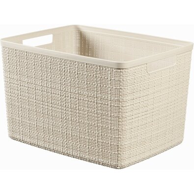 Curver Kosz Jute L 20 l, beżowy