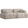 Canapea Doblo 2 Cream Bouclette