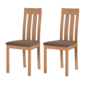 Set de scaune de sufragerie BC-2602, fag, 2 buc