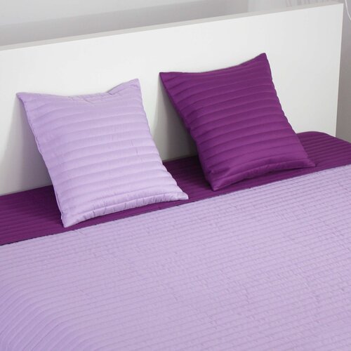 Přehoz na postel Mondo fialová a světle fialová, 220 x 240 cm