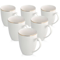 Altom Sada porcelánových hrnčekov Bella 320 ml, 6 ks Altom Sada porcelánových hrnčekov Bella 320 ml, 6 ks