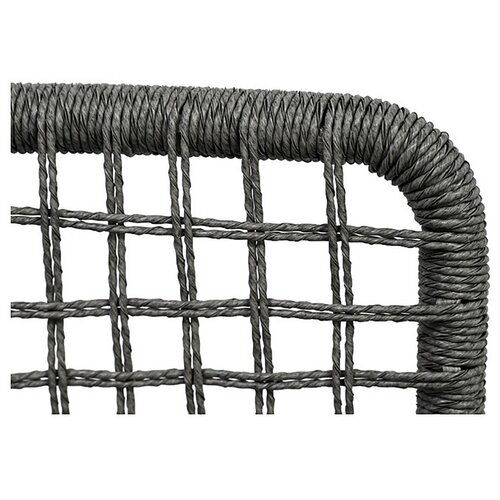 Zestaw ogrodowy Autronic 1+2, metal, polyratan, szary, AZ-L1103 GREY