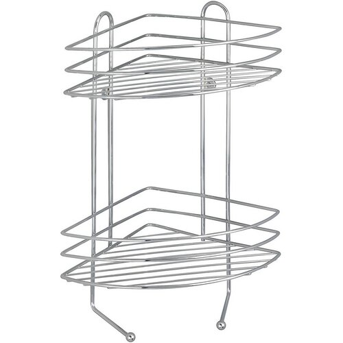 Wenko Rohová chrómovaná polica Exclusive 30,5 x 23,5 x 43 cm