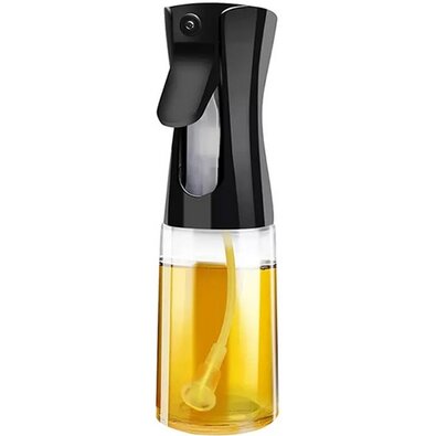 Olaj- és ecetporlasztó, 200 ml, fekete