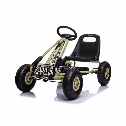 Baby Mix Tretauto für Kinder Go-kart Razor, grün