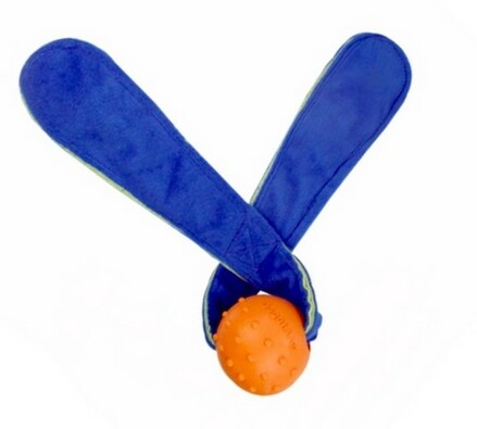 Přetahovací hračka pro psy - uši REBEL DOG, modrá