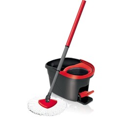 Set 2 Rezerve Mop Rotativ SUPER TRENDS® Compatibile Vileda Easy Wring Turbo si UltraSpin, 2 in 1