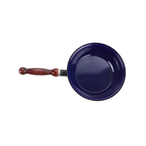 Sfinx Patelnia emaliowana z rączką drewnianą BSE, 20 cm