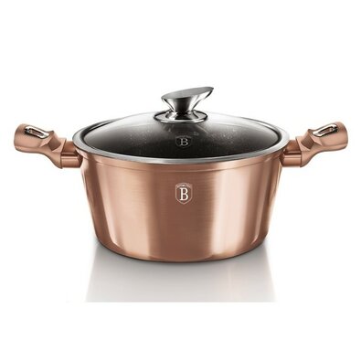 Berlinger Haus Kasserolle Rosegold Metallic Line, 28 cm