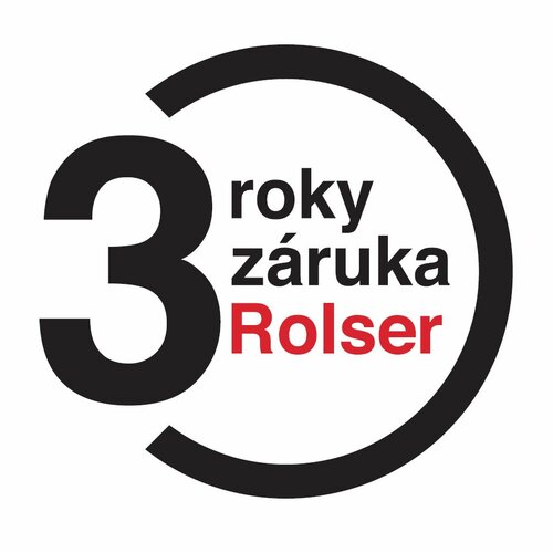 Sacoșă de cumpărături Rolser cu rotileCom Polar 8 Black Tube, neagră