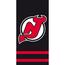 Prosop NHL New Jersey Devils Black, 70 x 140 cm