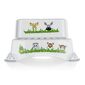 Банкетка 4kids Дитячий табурет Джунглі 2 яруси, 40x 37 x 21 см