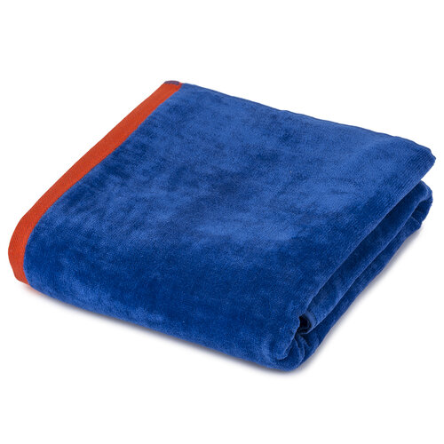 Ręcznik plażowy Hello niebieski, 90 x 170 cm
