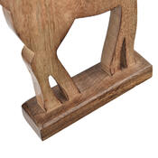 Decorațiune din lemn de mango 4Home Snowflake Deer, 33 cm