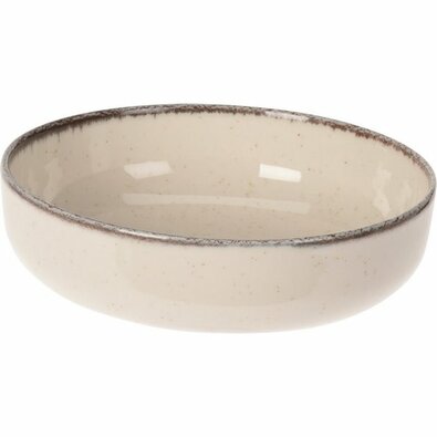 EH Porcelan globoki krožnik Beige