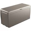 Ladă de depozitare în grădină Keter Samoa Rattan cappuccino, 270 l, 117 x 57 x 45 cm