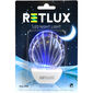 Retlux LED Noční světlo mušle modrá