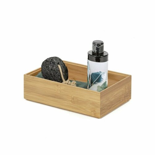 Compactor Bamboo Box L tároló rendszerező,22,5 x 15 x 6,5 cm, L termék 2. képe