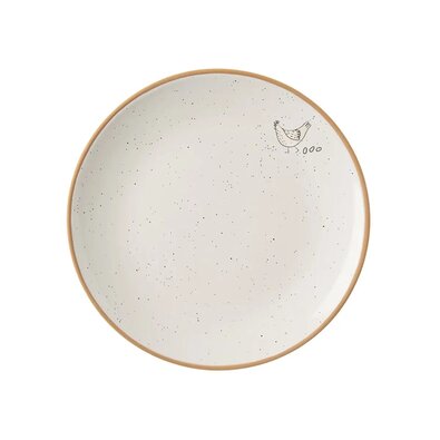 Orion Ceramiczny talerz deserowy Kura wiejska, śr.19,5 cm