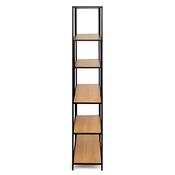 Kovový regál LOFTY GRID Grand Oak 185 x 135 cm