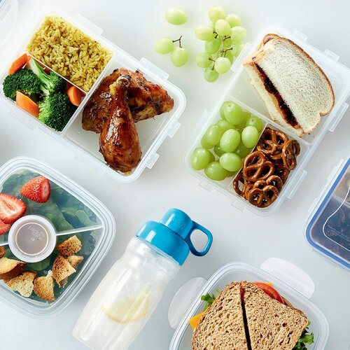 LOCKnLOCK Posoda za živila s predali, 800 ml